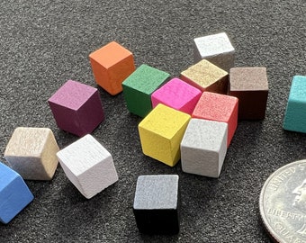 8mm Wooden Cubes | Board Game Pieces