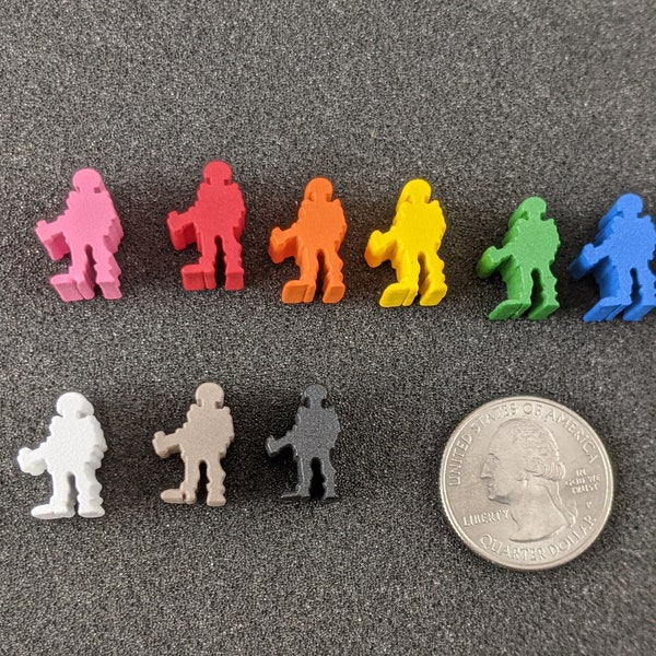 Character meeple modern military man