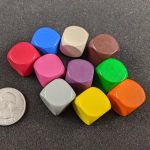 16mm blank dice
