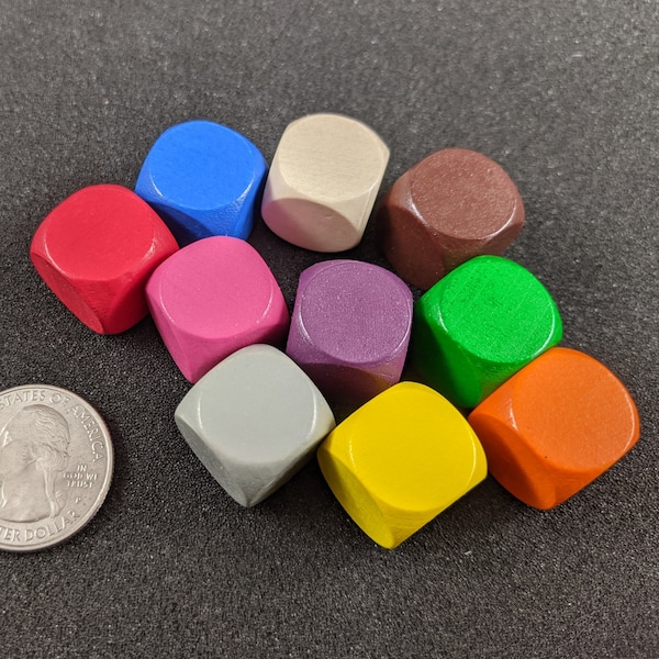 16mm blank dice