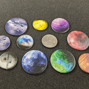Chipboard planets