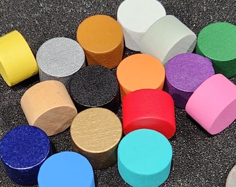 15x10mm Wooden Discs | Board Game Pieces