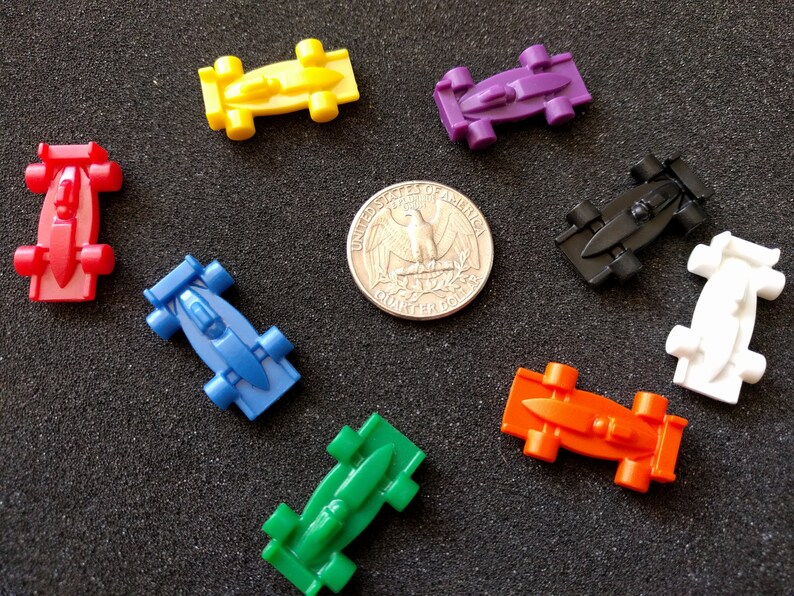 Plastic Race Car Pieces Etsy