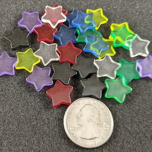 Small plastic stars