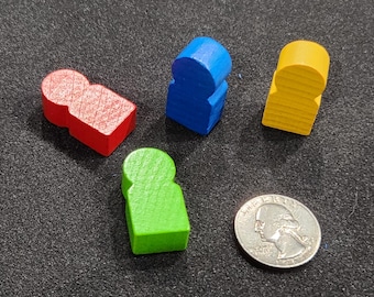 Meeple redondeado de 28 mm