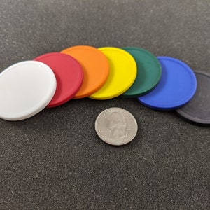 Blank Poker Chips