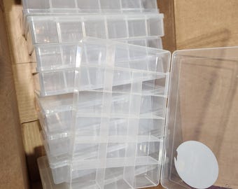 17 compartment craft organizers.  10pk.
