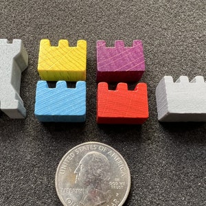 Murs de château petits/courts