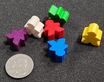 Meeples with hair