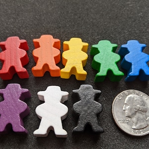 Farmer Board Game Meeple