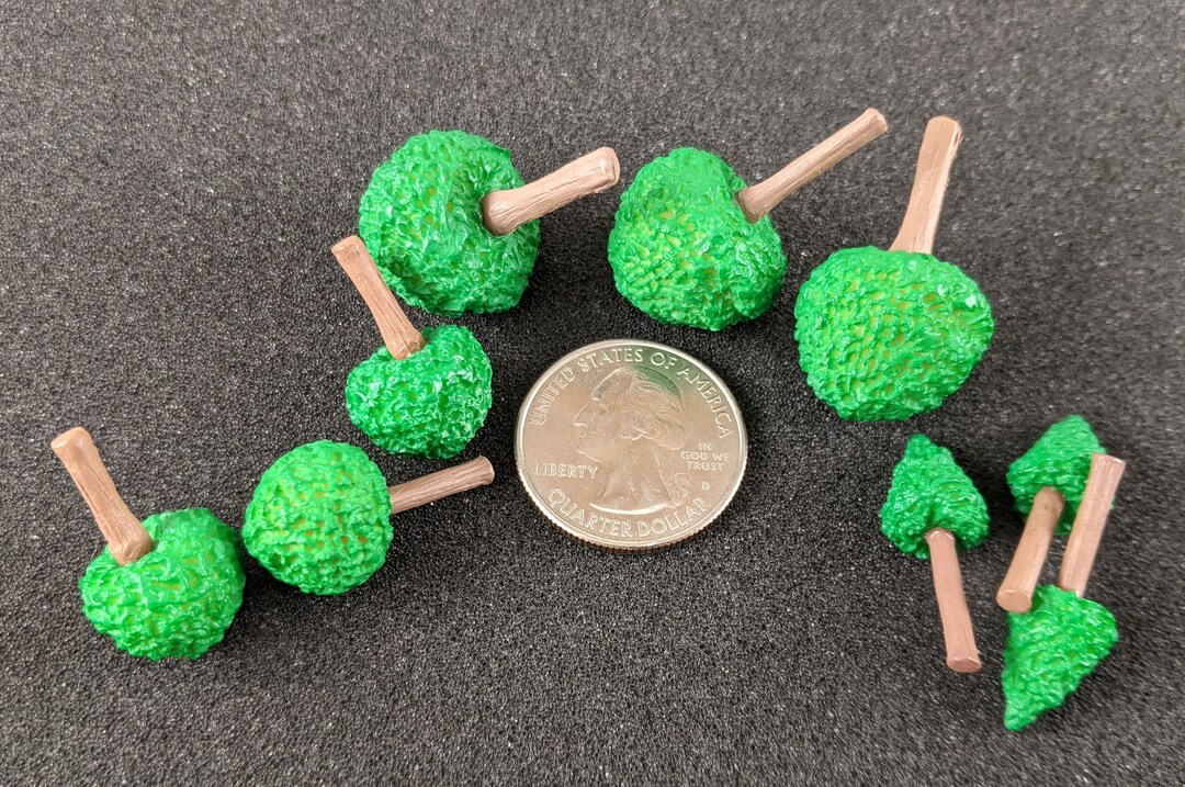 Small Plastic Trees Etsy