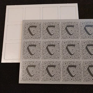 Blank Game Tiles - Make your own