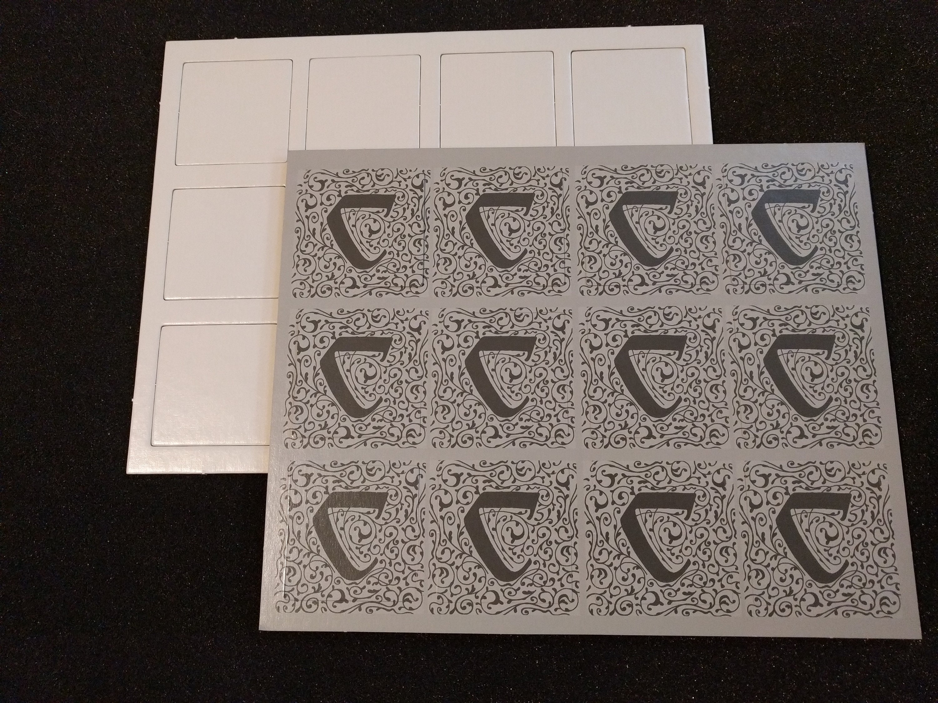 Blank Game Tiles Make your own Etsy
