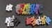 Translucent and Metallic plastic cubes 8mm | Board Game Pieces 