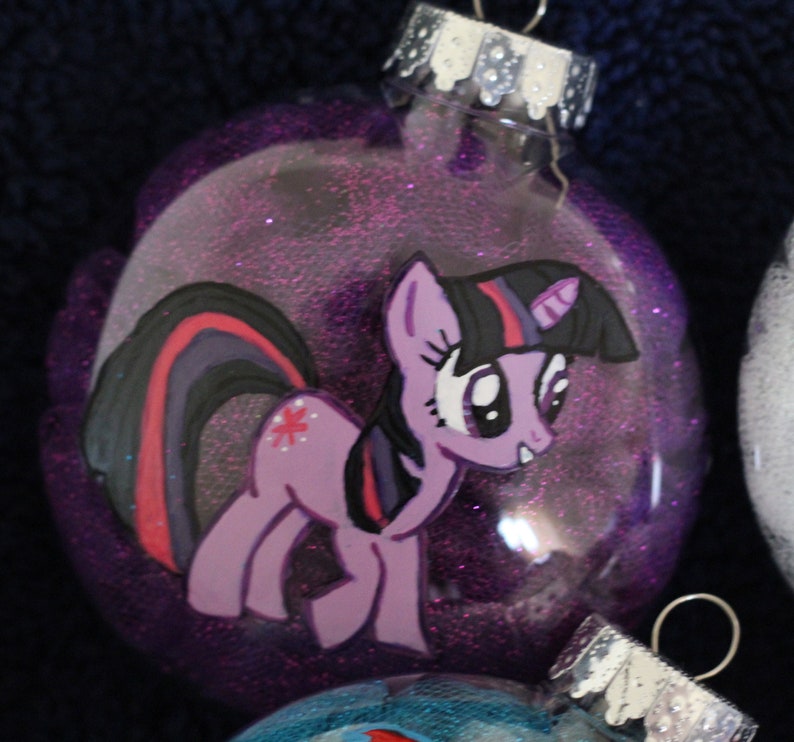 My little pony ornaments Set of 8 my little pony Christmas Etsy