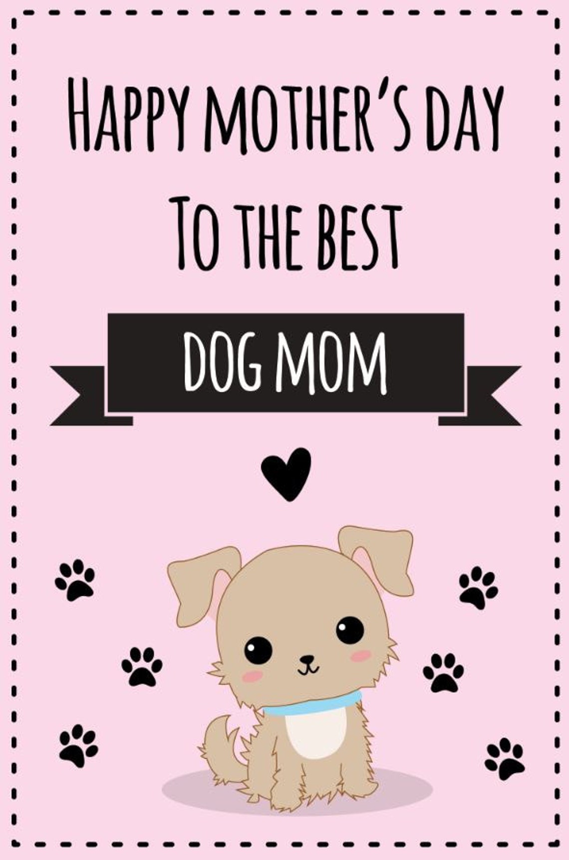 Printable Dog Mom Card Dog Mother s Day Card Puppy Card Etsy Printable Dog Mom Card Dog Mother s Day Card Puppy Card Etsy