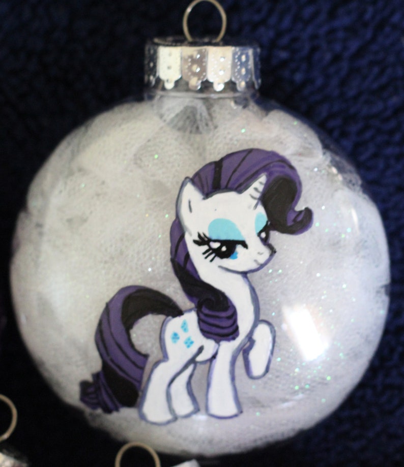 My little pony ornaments Set of 8 my little pony Christmas Etsy