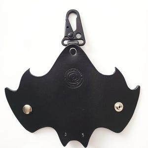 The Bat Keychain/Keyfob - Genuine Leather