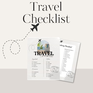 Travel Checklist
