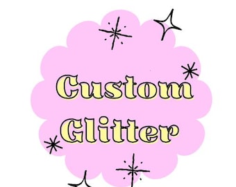 Gepersonaliseerde haarglitter