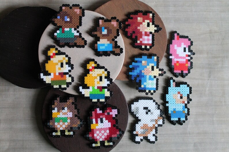 Animal Crossing Sprite Animal Crossing perler Animal | Etsy