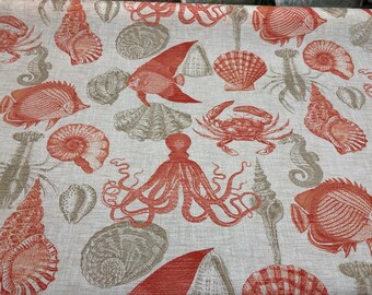Richloom Solarium Outdoor Gilford Baltic Blue Paisley Fabric by the yard