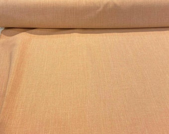 Fabricut Linen Blend Limerick Salmon Pink Fabric By The Yard