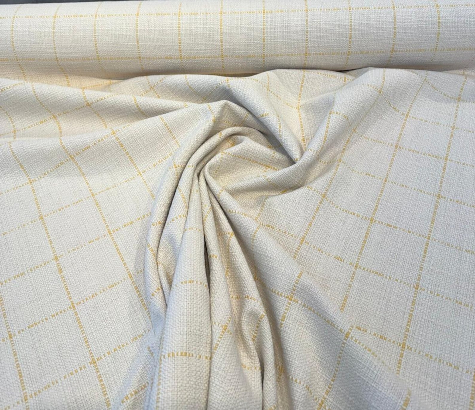 Highlander Window Golden Rod Cotton Upholstery Fabric by the Yard - Etsy