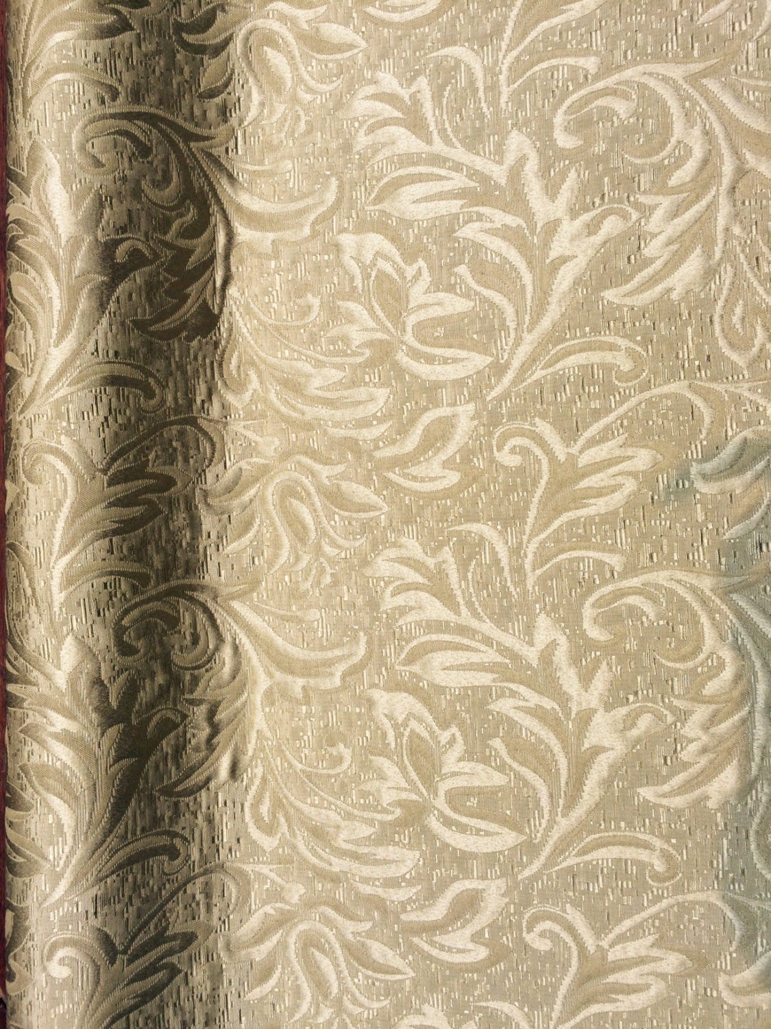 Antique Gold Matelasse Jacquard Fabric by the Yard Drapery and Upholstery  Multipurpose 