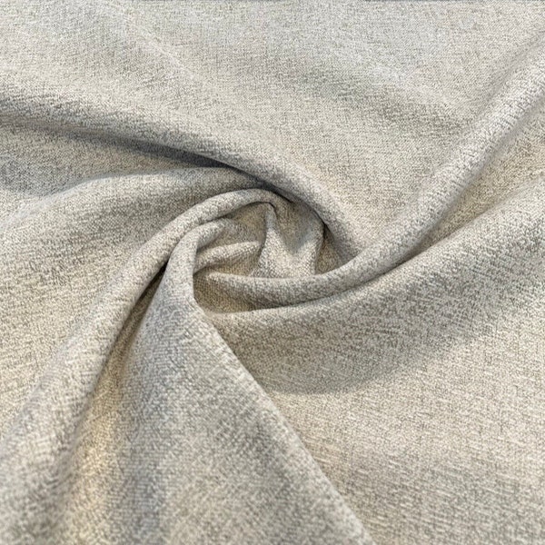 Crypton Performance Badlands Linen Chenille Upholstery Fabric By The Yard