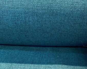 Tkanina obiciowa Peacock Turquoise, Penelope Chenille cięta na wymiar