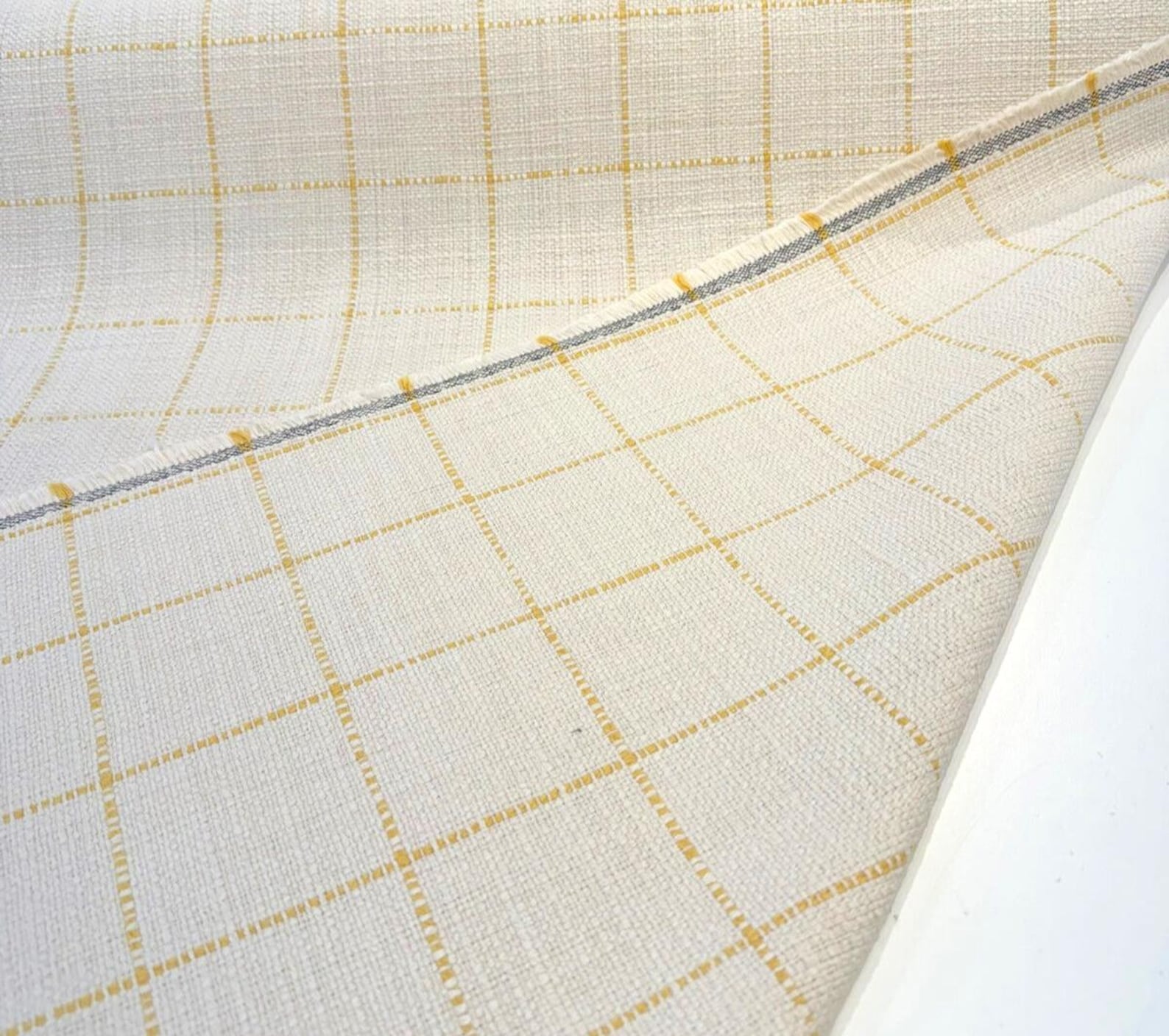 Highlander Window Golden Rod Cotton Upholstery Fabric by the Yard - Etsy