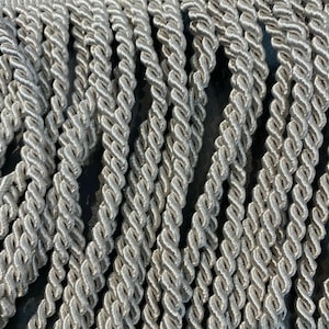 Bullion Fringe 6&#39;&#39; White Trim By The Yard
