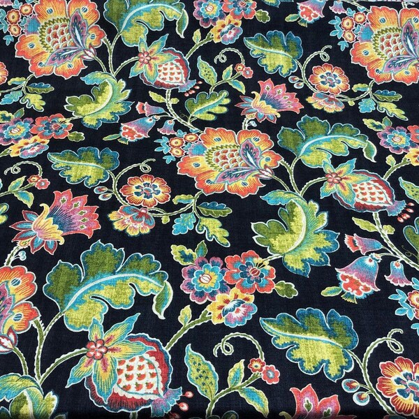 Jacobean Fabric Etsy