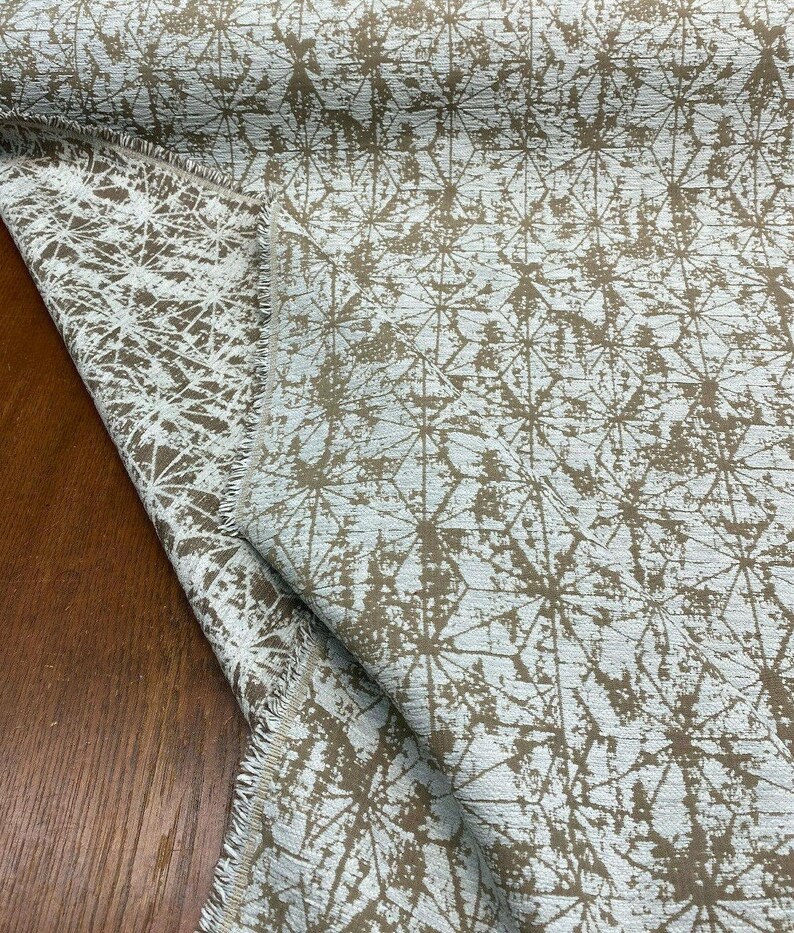 Robert Allen Pier Point Jacquard Forest Snow Taupe Upholstery Etsy