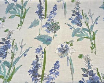 Free Hand Floral Atmosphere P/k Lifestyles Drapery Upholstery Fabric By The Yard