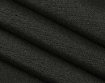 Auvent Sunbrella Noir Marine Outdoor 62 Tissu par verge