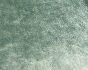 Ekskluzywna tkanina obiciowa Velveteen Aqua Drapery, cięta na wymiar