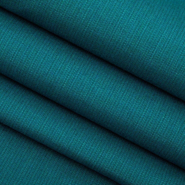 Sunbrella Canvas Teal Spectrum Peacock Outdoor 54'' Fabric By The Yard