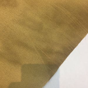 Tan Shantung Faux Silk Polyester Drapery Fabric  by the yard 40 colors