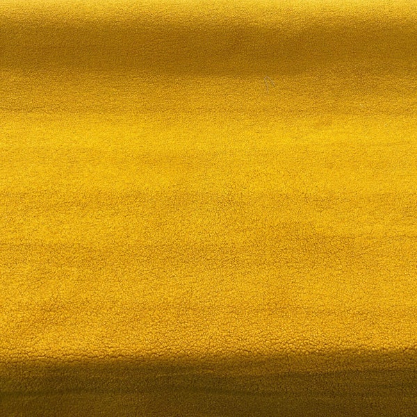 Boucle Yellow Fabric Etsy