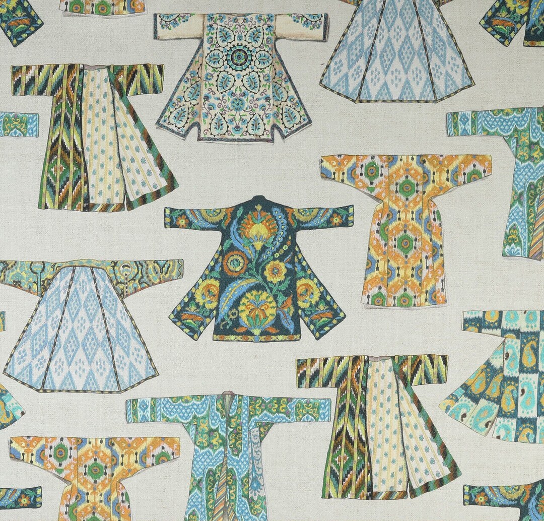 Swavelle Hanako Duck Jadestone Drapery Upholstery Fabric by the Yard Etsy