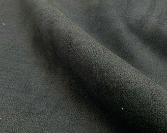 Chenille Upholstery Saluki Charcoal Gray Fabric By The Yard