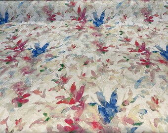 Waverly Soft Focus Bloom Floral Drapery Upholstery Fabric By The Yard