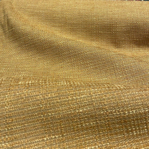 Manhattan Sun Yellow Chenille Upholstery Fabric By The Yard