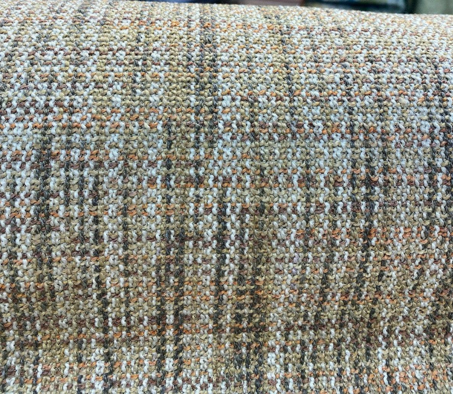 Harvest Rustic Chenille Upholstery Tweed Barrow Fabric by the Etsy