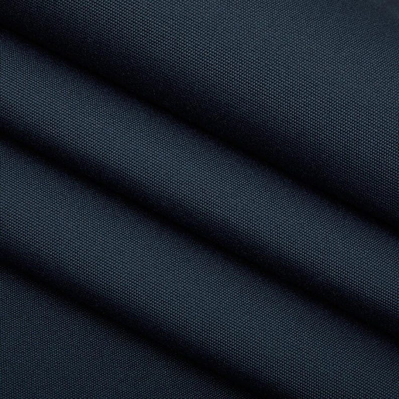 Sunbrella Navy Blue Assure 54 Outdoor Canvas Fabric By The Yard image 2