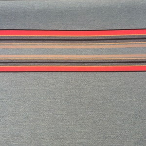 Sunbrella Pindler Stripe Yakima Park Green Heather möbeltyg, metervara