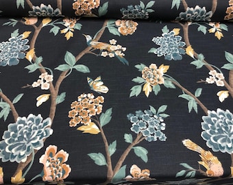 Robert Allen Dwell Studio Helene Floral Admiral Stoff Bulk stock