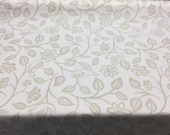 Love birds Dove 90 de Covington Fabric Drapery Upholstery cut to talla Multipurpose